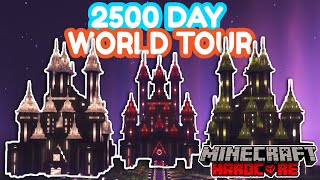 Surviving 2500 Days in Hardcore Minecraft  World Tour Walkthrough [upl. by Onitselec]