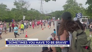 Runners race to help 26yearold who died in Nashville marathon [upl. by Ogilvie874]