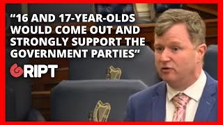 FLASHBACK FF Senator says 16yearold voters would support the government [upl. by Assira844]