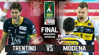 Modena vs Trentino  FINAL GOLD MATCH Highlights Men Volleyball Super Cup 2018 [upl. by Gustie]