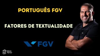 Português FGV Fatores de textualidade  marcas de textualidade [upl. by Flossie]