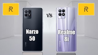 Realme 8i Vs Realme Narzo 50 [upl. by Leamaj392]