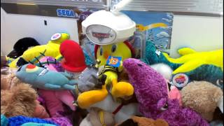 Claw Machine Crane Games 147  SUPER RARE UFO Catcher WINS [upl. by Aihsemot]