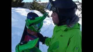 Test snowboard BATALEON Goliath 2010 par freerideattitude [upl. by Navy]