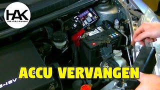 AUTO ACCU VERVANGEN [upl. by Chadabe]