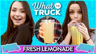 LEMONADE CHALLENGE  What The Truck w The MerrellTwins [upl. by Donica]