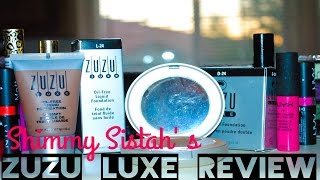 ZuZu LUXE DualPowder and Liquid Foundation Reviewb [upl. by Llecram485]