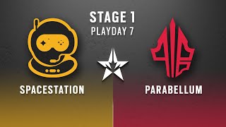 Spacestation vs Parabellum  North American League 2022  Stage 1  Playday 7 [upl. by Malinde369]