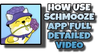 How to use schmooze app  How to date on schmooze app [upl. by Airdnahc]