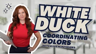 Sherwin Williams White Duck Colors that Coordinate With It [upl. by Htebilil190]