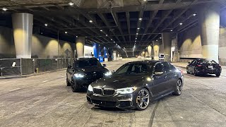 2020 BMW M550i POV drive [upl. by Gerkman95]