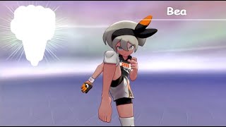 Pokemon Blessed Shield Hardcore Nuzlocke Vs Bea Ballonlea [upl. by Mehala]