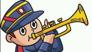 Army wake up bugle trumpet Earrape [upl. by Nolyag607]