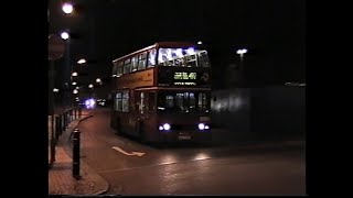 London Transport Buses 1999Evening Variety at Bexleyheath Clock Tower Leyland Titans amp Olympian [upl. by Mckenzie449]