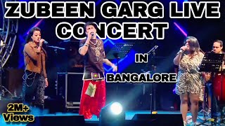 Zubeen Garg In Bangalore  Sing For KK Concert  Stage Program [upl. by Yemirej]