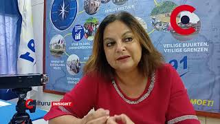 Surinaamse Angelic del Castilho quotKritiek op dienstreizen president terechtquot [upl. by Ahsikram]