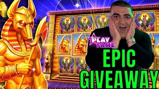 🔴SC100000 Huge Slot Play amp MASSIVE GIVEAWAY At PlayFAME [upl. by Irbua]