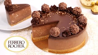 Tarta Ferrero Rocher sin horno  Receta Fácil y Deliciosa [upl. by Eseilenna499]