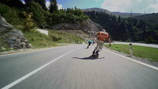 downhill skateboarding in switzerland [upl. by Llekcor956]