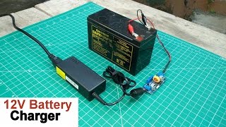 How to Make a 12 Volt Battery Charger [upl. by Jacobs]