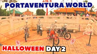 Portaventura World Halloween Day 2 Vlog  Spooky Halloween [upl. by Sanchez281]