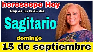 horoscopo de hoy Sagitario  Horóscopo Diario  Sagitario  15 de septiembre de 2024 [upl. by Orman]