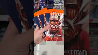 NEW Attack on Titans cards anime shorts [upl. by Teagan]