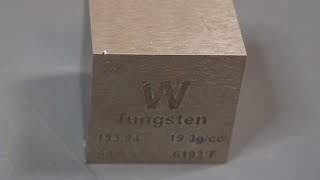 Review 1 inch tungsten cube [upl. by Forest]