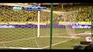 Gol caracol Colombia 2 Paraguay 0 [upl. by Nayrb583]