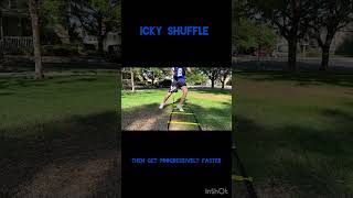 Agility Ladder Pt2 Ickey Shuffle QuickPlay Pro Agility Ladder agilityladder work football [upl. by Iztim]