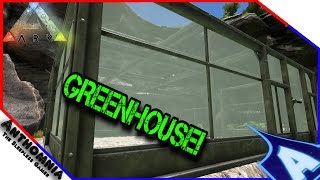 ARK Survival Evolved Greenhouse  How to make a Greenhouse  Patch 233 [upl. by Ayama176]