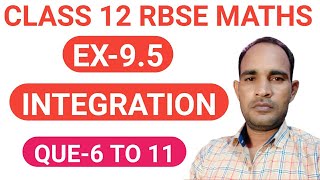 rbse class 12 maths chapter 95 ex 95 class 12 maths95 maths class 12 rbse [upl. by Emia]