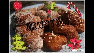 CRUSTOLI O TURDILLI CALABRESI  Ricetta Natalizia [upl. by Cornia985]