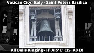 Italy Vatican  Basilica  St Peter  PLENUM  H AIS E CIS A0 E0 [upl. by Iorgos479]