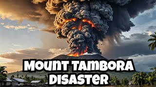 The Eruption of Mount Tambora 1815s Catastrophe [upl. by Rocco279]