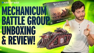 NEW Plastic Adeptus Mechanicus Models Mechanicum Battle Group Boxset Review [upl. by Inah]