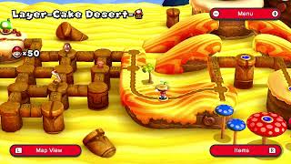 New Super Mario Bros U Deluxe Part 21 The Secret of Urchin Shoals [upl. by Godewyn257]