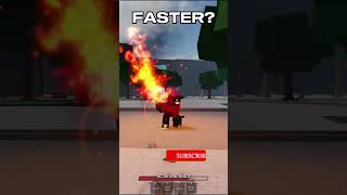 whos the fastest 🤯🔥 roblox thestrongestbattlegrounds shorts [upl. by Hebel492]