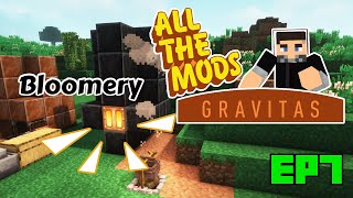 ATM Gravitas HOW to USE the BLOOMERY  Minecraft 1182  EP 7 [upl. by Nivri921]