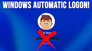 How to Configure Windows to Automatically Logon Your User Account [upl. by Lleryd583]