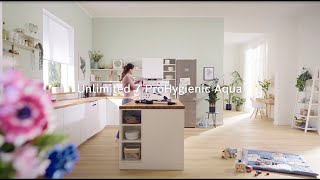 Sedot Debu amp Pel Lantai dengan Satu Alat  Bosch Vacuum Cleaner Unlimited7 ProHygienic Aqua [upl. by Becca]