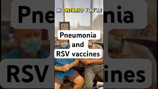 Pneumonia amp RSV Vaccines in Ontario Canada  Dr Curnew MD [upl. by Chuck]