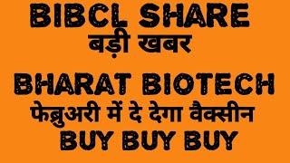 bibcl share news  Bharat biotech latest news  bibcl target price  Bharat immunological news [upl. by Enilegna240]