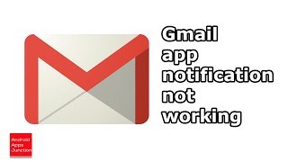 Gmail app notification not showing for new emails [upl. by Blandina]