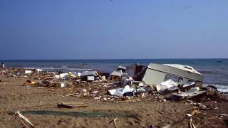 Inundaciones en el Camping de Bolnuevo 791989 [upl. by Lydon]