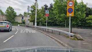 Portwood Roundabout Tiviot Way Following Town Centre amp Back Bredbury Driving Test Route Help Tips [upl. by Enelear531]