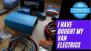 New electrics for my VW Transporter T6 Campervan  12v DC and 240v  What have I chosen [upl. by Etnuaed]