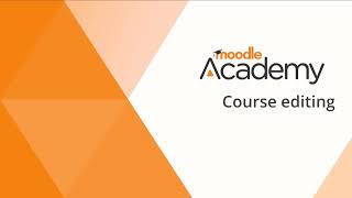 Course editing in Moodle 45 [upl. by Acissehc]