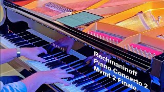 Rachmaninoff  Piano Concerto No 2 2nd mvmt  final section [upl. by Barbie]