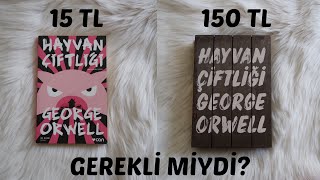 1984 ve Hayvan Çiftliği Özel Baskı İncelemesi  Gerekli miydi [upl. by Nylatsyrk]